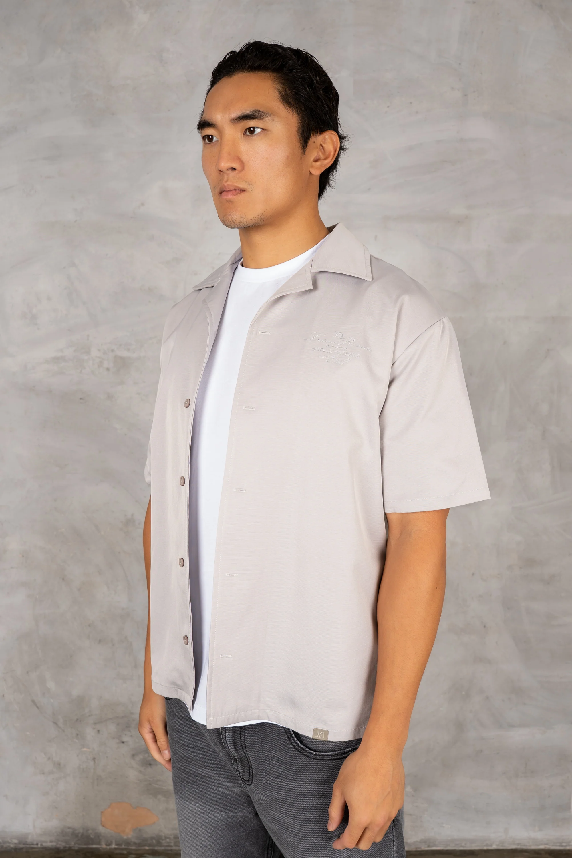 Caterina Resort Shirt - Grey - Image 4
