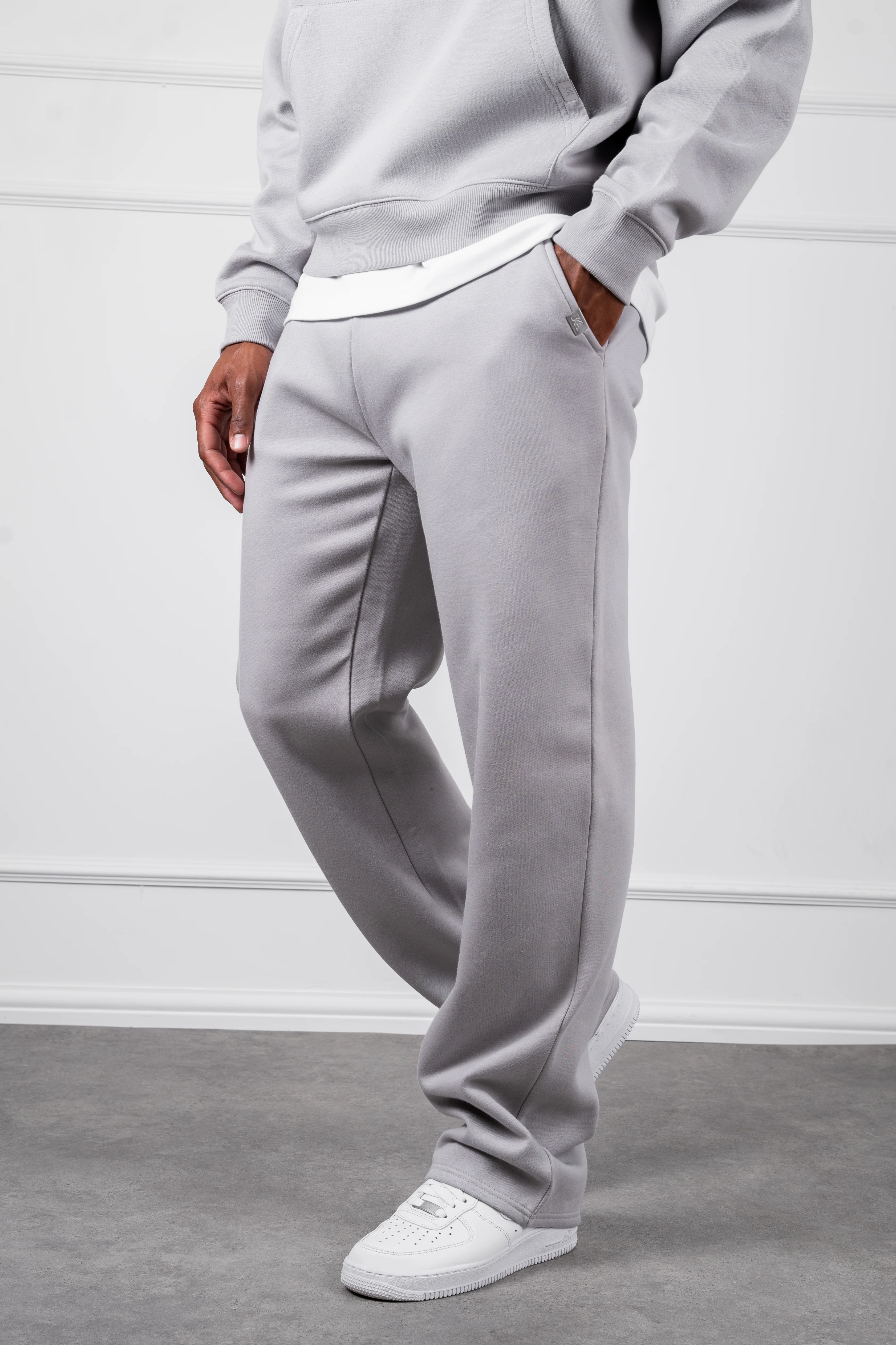 Oversized Boxy Hoodie - Grey - Image 5