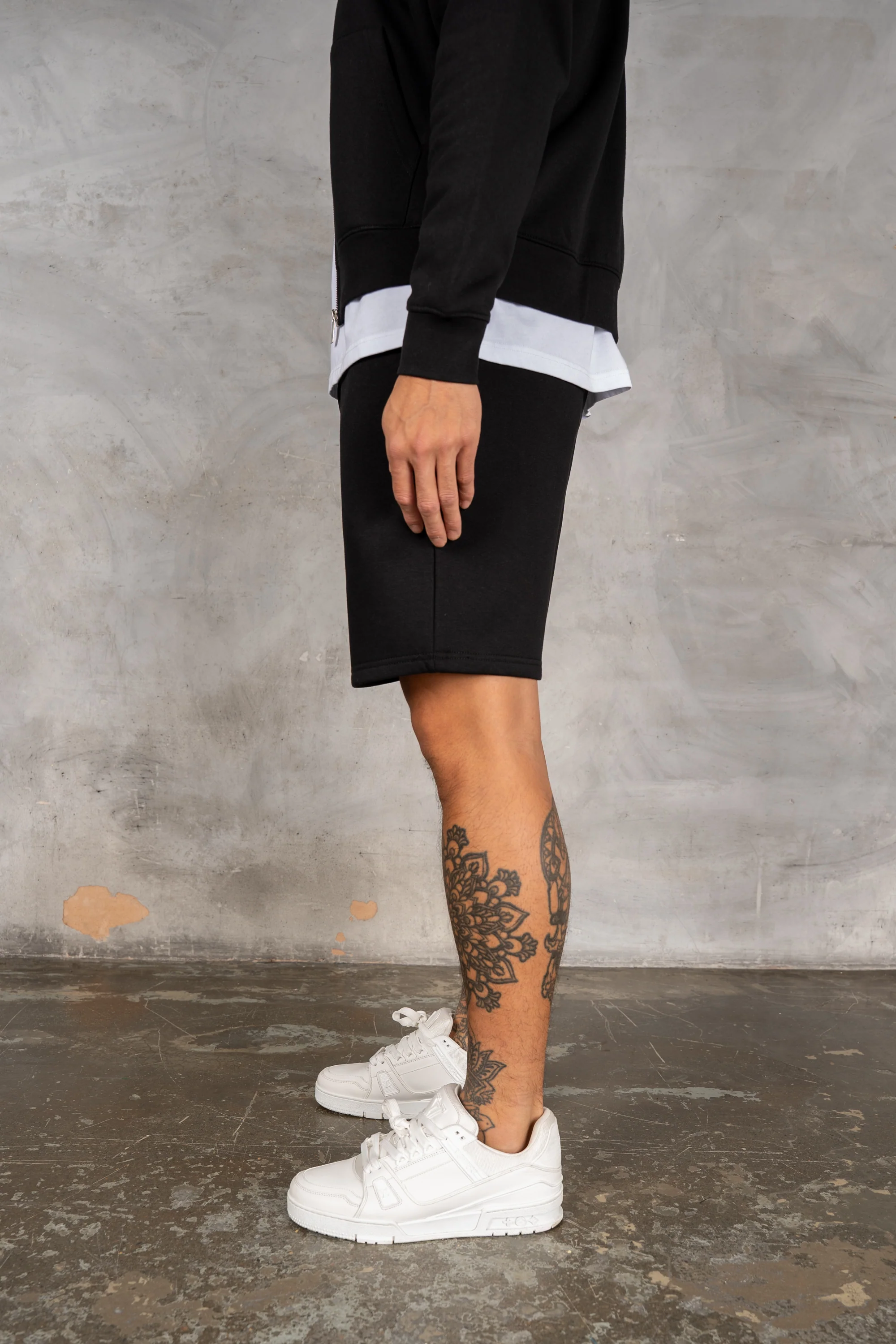 Relaxed Fit Shorts - Black - Image 5