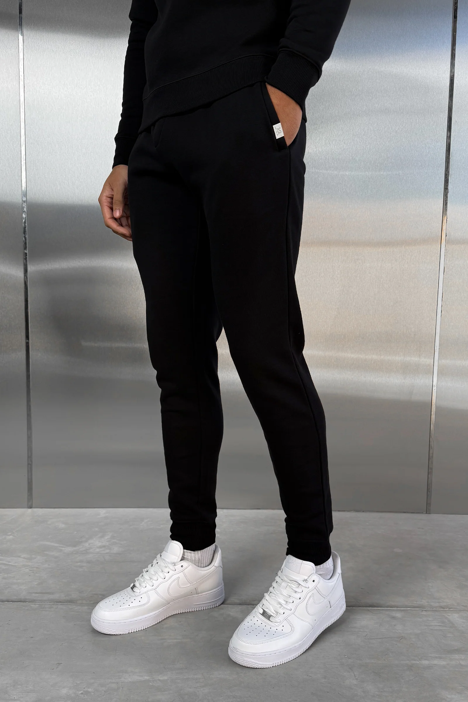 Slim Fit Jogger - Black - Image 3